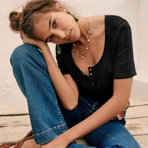 Sezane MALO T-shirt XL